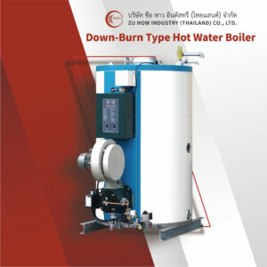 Down-Burn Type Hot Water Boiler